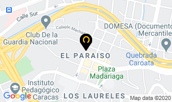 Mapa de Plomeria Jaime Rodriguez en Caracas