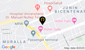 Mapa de Polimerca en Maturín