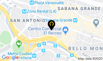 Mapa de Poraquivendes en Caracas