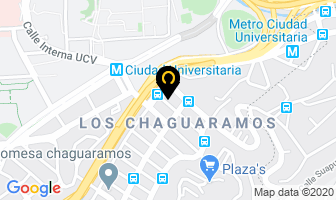 Mapa de Posada Corrales en Caracas
