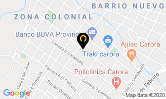 Mapa de Posada El Olivo en Carora