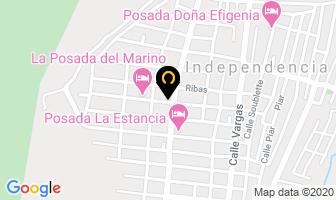 Mapa de Posada Los Helechos en Ocumare de la Costa