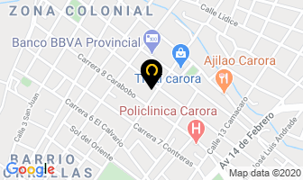 Mapa de Posada Turistica El Morocho en Carora