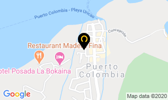 Mapa de Poseidon Y Calipso C.a. en Choroní