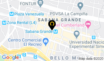 Mapa de Pre Universitario Orange en Caracas