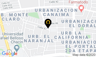 Mapa de Preescolar Kai- Kashi en Maracaibo