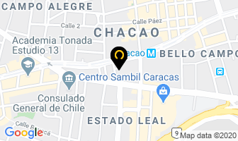 Mapa de Produmedical Ossum,c.a en Caracas