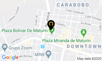 Mapa de Prof. Rafael Ramos en Maturín