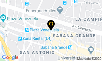 Mapa de “ Profesional En Red ” en Caracas