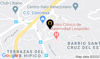 Mapa de Promocionando Turismo en Caracas