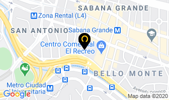 Mapa de Proyectos Y Construcciones Axie C.a en Caracas