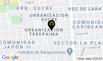 Mapa de Proyectos Y Construcciones Weca en Barquisimeto