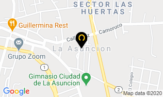 Mapa de Proyectos Y Desarrollos Consulgest, C.a en La Asunción