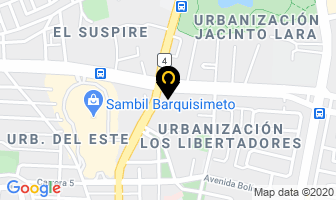 Mapa de Psic. Samanta Ramirez Casanova en Barquisimeto