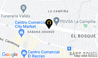 Mapa de Psicosaludve en Caracas
