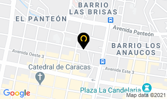 Mapa de Publiartes 33, C.a. en Caracas