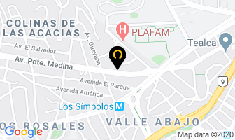 Mapa de Quick-press en Caracas