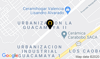 Mapa de Radiadores Interca, C.a. en Valencia