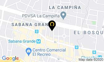 Mapa de Radiodent en Caracas