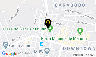 Mapa de Rafael Maza Studio´s en Maturín