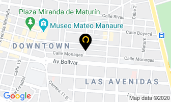 Mapa de Ramirez Musical en Maturín