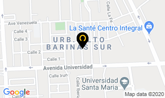 Mapa de Ramos Disbal F P. en Barinas