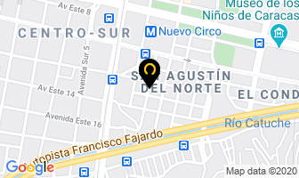Mapa de Rapid-Envios F&n en Caracas