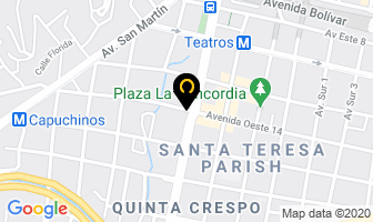 Mapa de Raulsun C,a. en Caracas