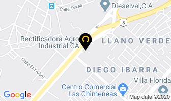 Mapa de Rectificadora Agro Industrial C.a en Valencia