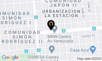 Mapa de Refrigeracion America Lara, C.a. en Barquisimeto