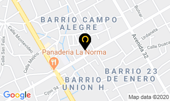 Mapa de Refrigeración Yanez. Ca. en Cabimas
