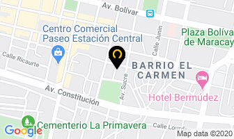 Mapa de Registradoras Y Balanzas C.a en Maracay