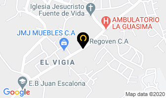 Mapa de Regoven C.a en Tocuyito