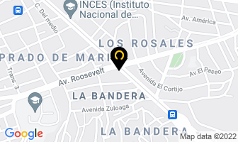 Mapa de Renaweb en Caracas