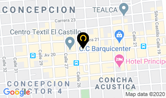 Mapa de Representaciones Antonails en Barquisimeto