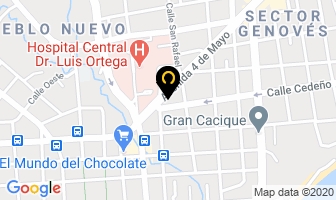 Mapa de Representaciones Dilieventos C.a en Porlamar