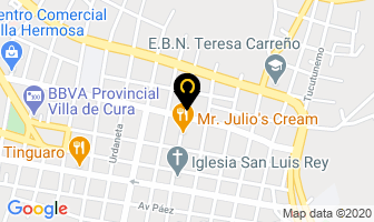 Mapa de Representaciones Odale´s C.a en Villa de Cura
