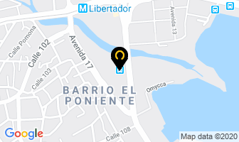 Mapa de Representaciones Valderrama en Maracaibo
