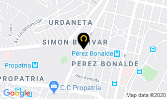 Mapa de Repuestos Benautos C.a en Caracas