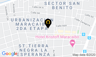 Mapa de Repuestos Chevrolet en Maracaibo