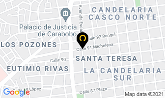 Mapa de Repuestos Dym Laguado C.a en Valencia