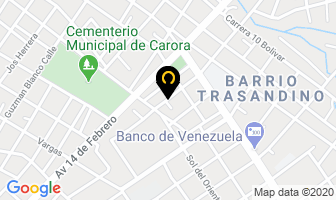 Mapa de Repuestos El Triangulo en Carora