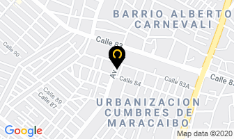 Mapa de Repuestos Hermanos Espina en Maracaibo