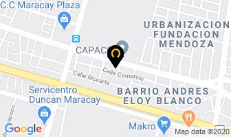 Mapa de Repuestos Los Orishas C.a en Maracay