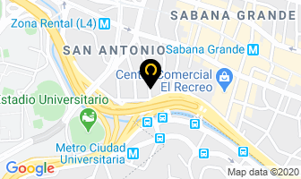 Mapa de Repuestos Luciano Cars C.a. en Caracas