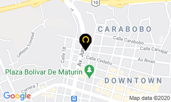 Mapa de Repuestos Rafer en Maturín