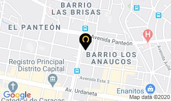 Mapa de Repuestos Ropar 58, C.a. en Caracas