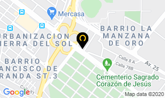 Mapa de Repuestos Spazio, S.r.l. en Maracaibo