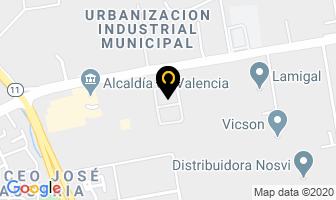 Mapa de Repuestos Tomaso C.a en Valencia