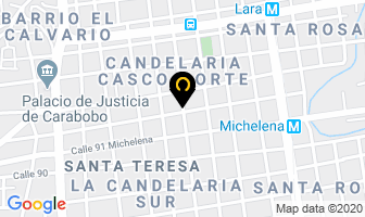 Mapa de Repuestos Viza C.a en Valencia